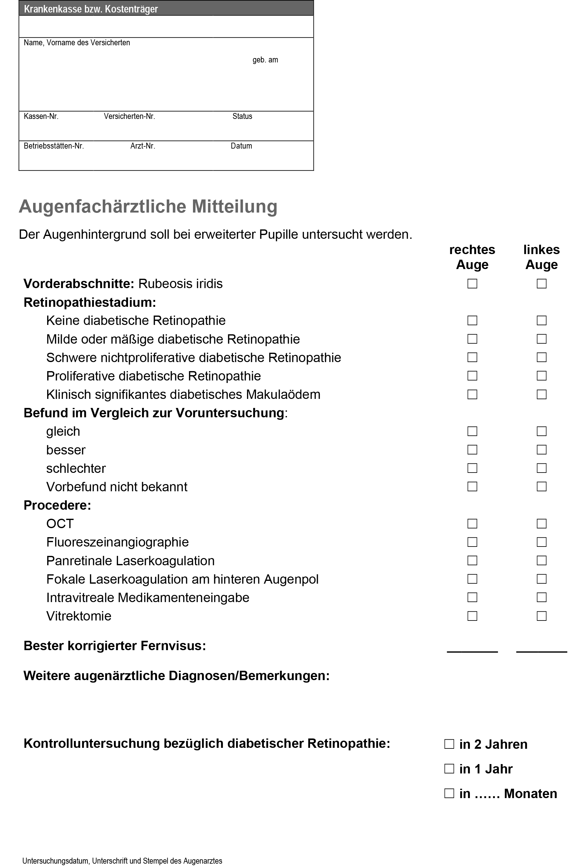 Retinopathie   Diabetes und Augenerkrankungen • diabetologie online