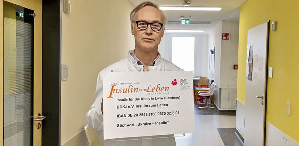 Bild zu Insulin für die Ukraine  - Kinderklinik in Hannover übernimmt Insulin-Patenschaft